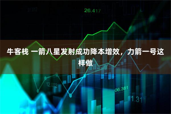 牛客栈 一箭八星发射成功降本增效，力箭一号这样做
